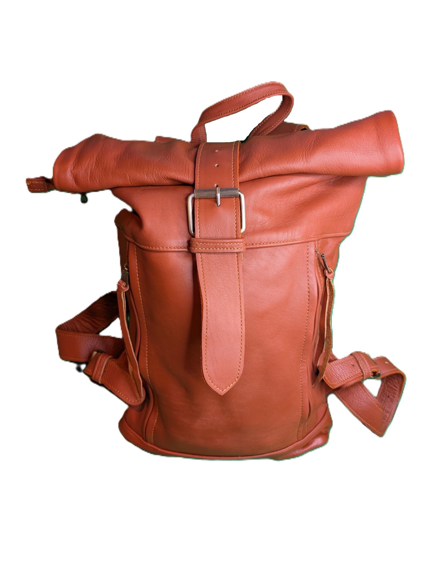 Leather Backpack / Sac à dos en cuir