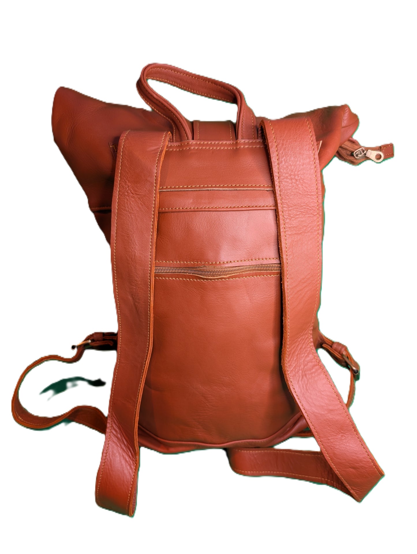 Leather Backpack / Sac à dos en cuir