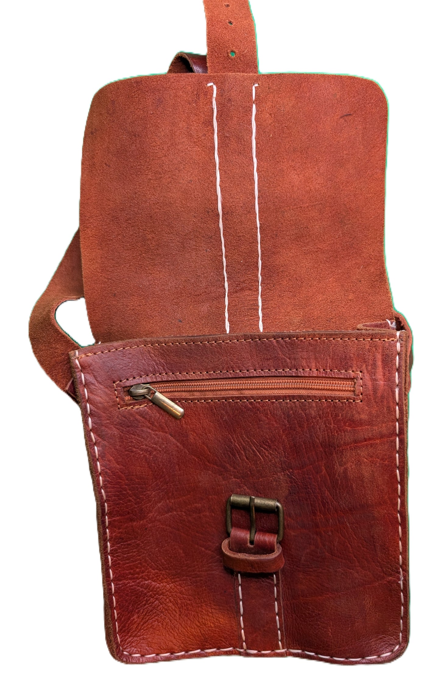 Simple Leather Bag - crossbody/ Sac à main a en cuir simple - Petit